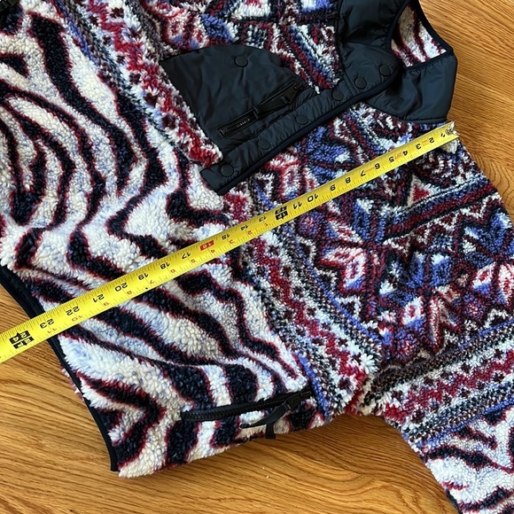 Free People Movement Rocky Ridge Pullover- Purple Zebra Combo NWT Size Med - Picture 8 of 16